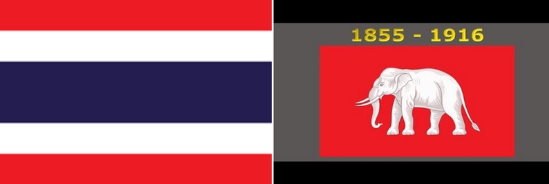 arti warna bendera thailand